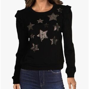 I-N-C Womens Stars Sweatshirt